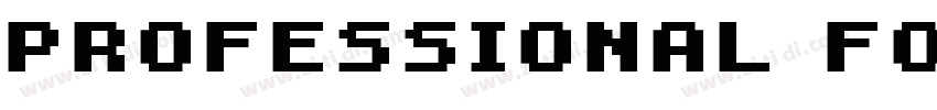 professional fogging字体转换